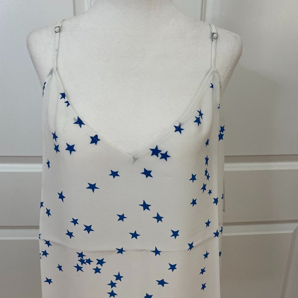 Silk Camisole with Blue Star from Equipment - Picture 7 of 12